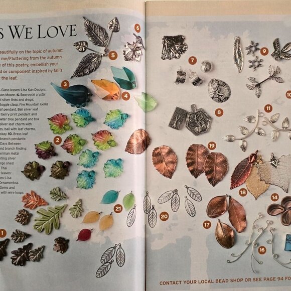 Stringing Magazine Fall 2007 100 Ideas For Making Fabulous Fall Jewelry - Picture 4 of 16